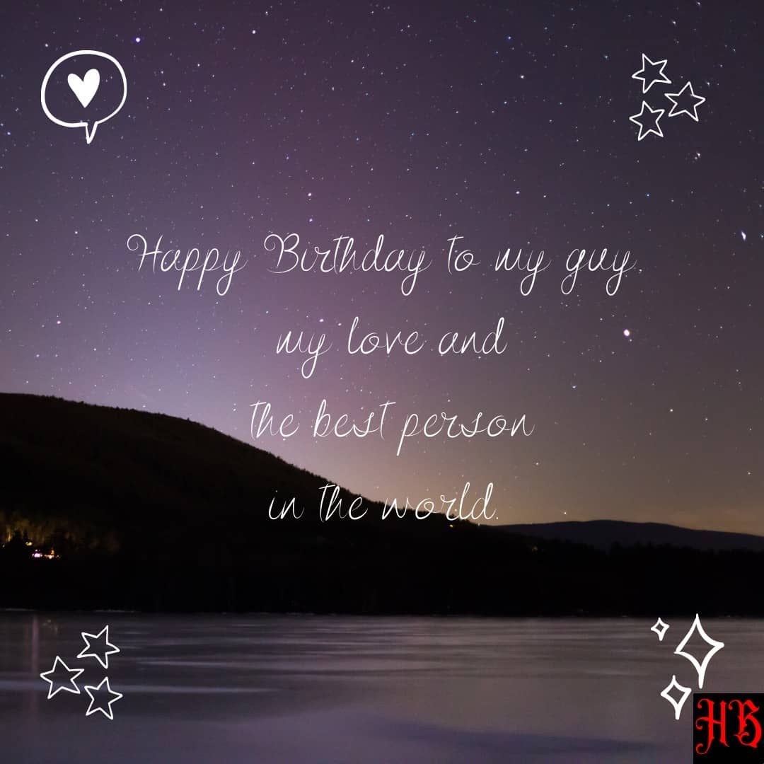 birthday wishes for my boyfriend