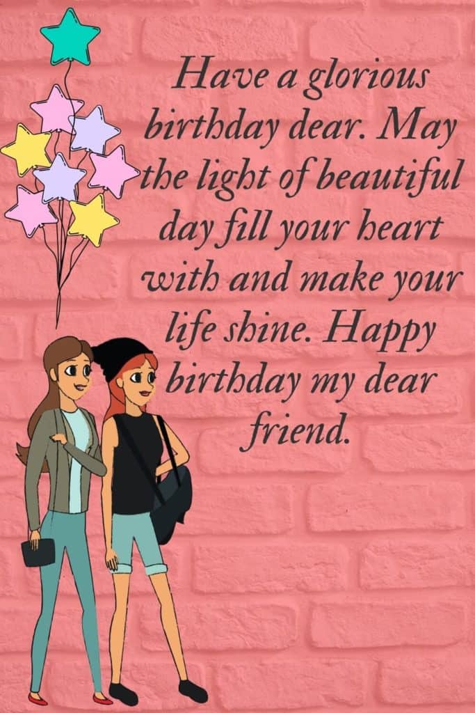 Birthday Wishes for Friend, Bestie, BFF, Pal, Buddy