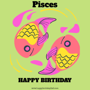 happy birthday pisces