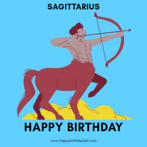 happy birthday saggitarius