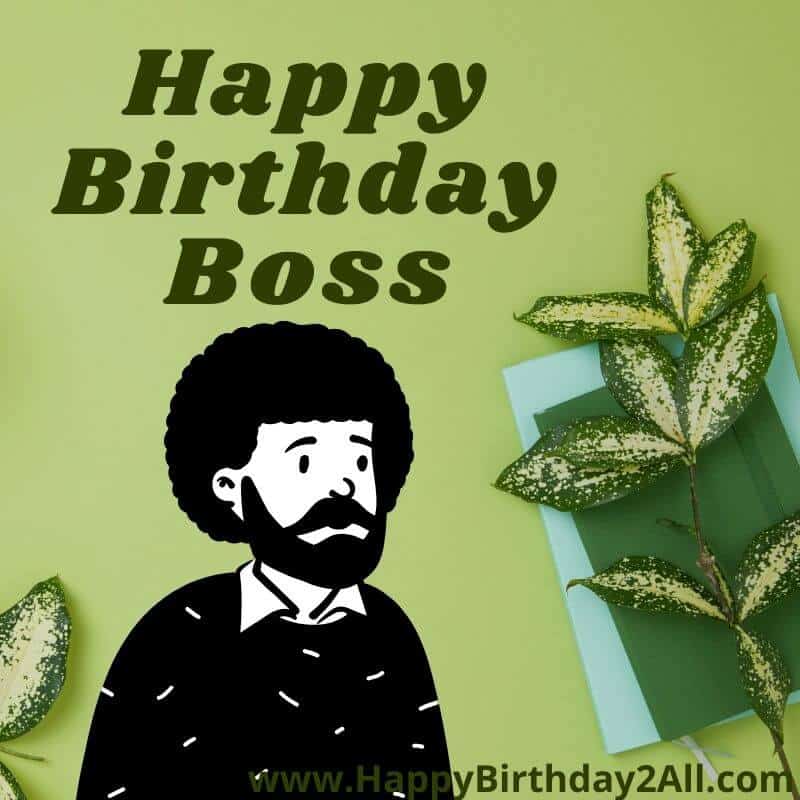 birthday wish for boss