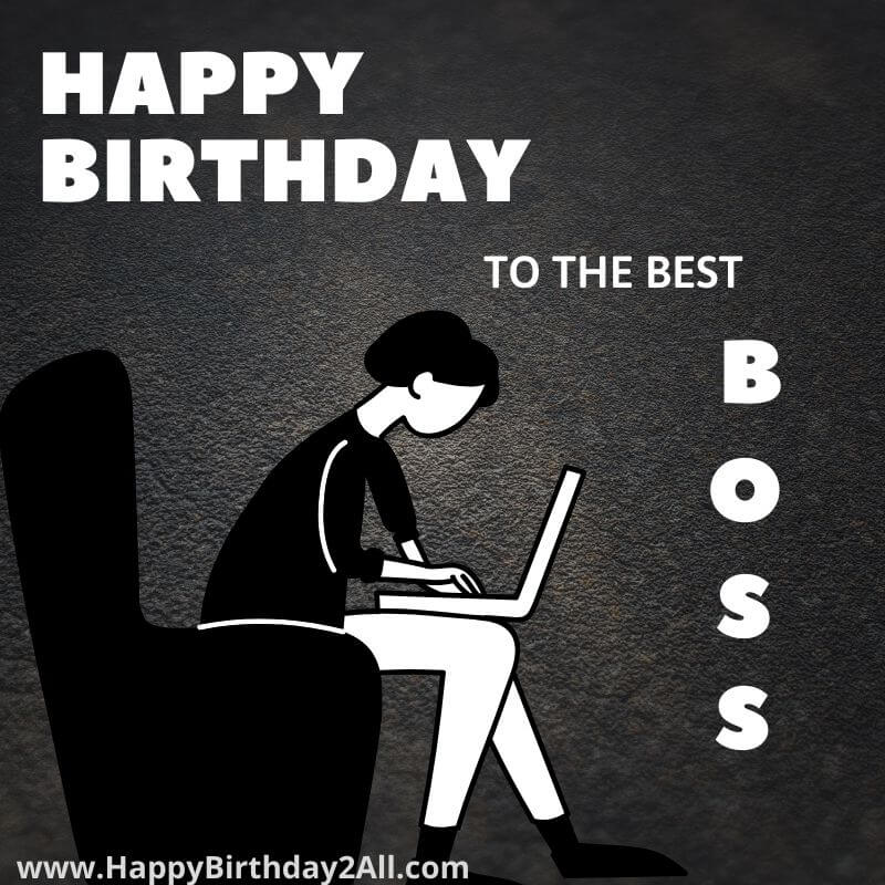 wish you happy birthday boss