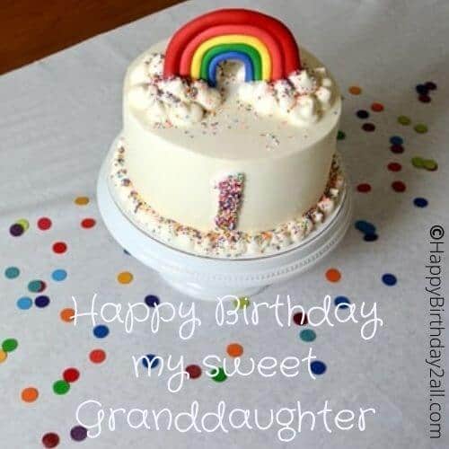 Happy Birthday my sweet Granddaughter