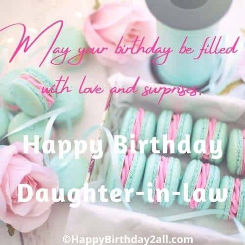 Happy Birthday Daughter-in-law