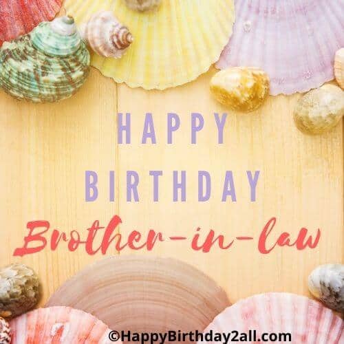 birthday wishes for Brother-in-law