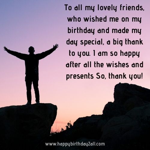 thank you birthday wishes