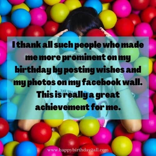 Birthday funny wishes for thanks facebook 40 Unique