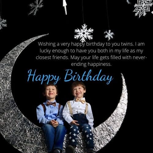 Birthday Wishes for Twin Brothers