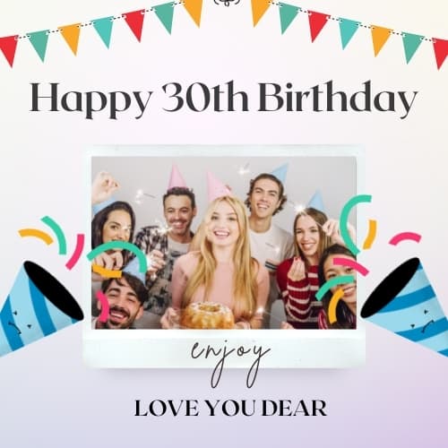 wishing 30th birthday celebration
