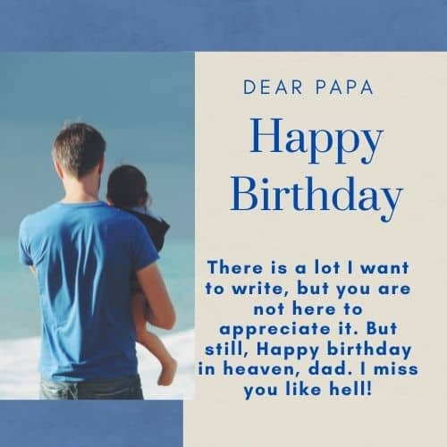 birthday wishes for passed away dad