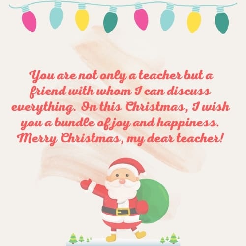 winter vacation wishes for teachers