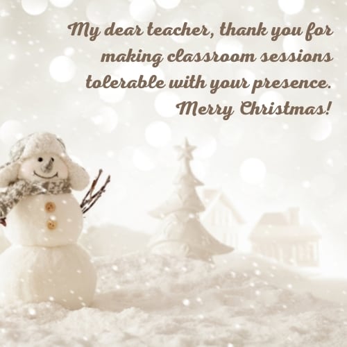 Christmas quotes for teachers
