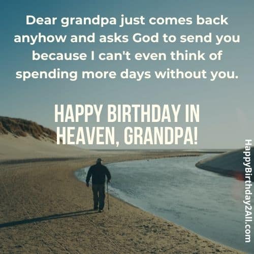 birthday wishes for dead grandpa