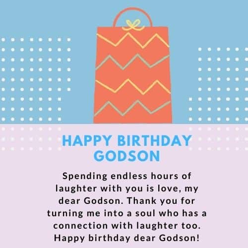 happy birthday to you godson