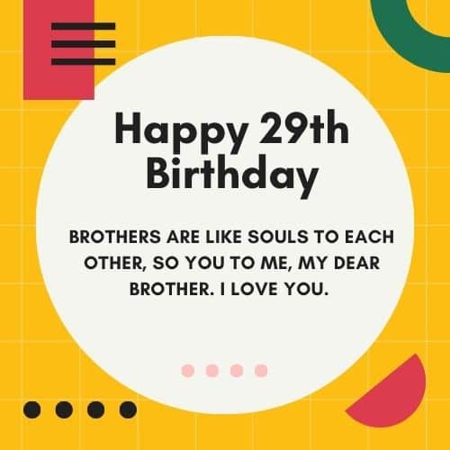 wishing Happy 29th Birthday