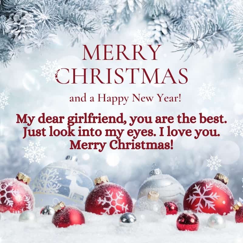 merry christmas girlfriend
