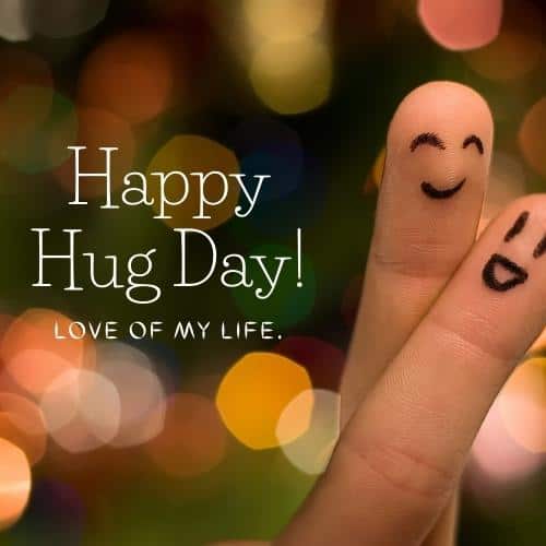 hug day to mybuddy
