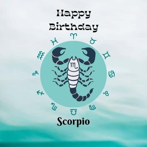 Happy Birthday Scorpio