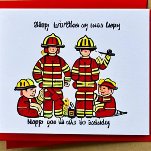 happy birthday firefighter